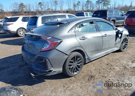 2021 Honda Civic Sport from USA, damaged, VIN SHHFK7H40MU423767